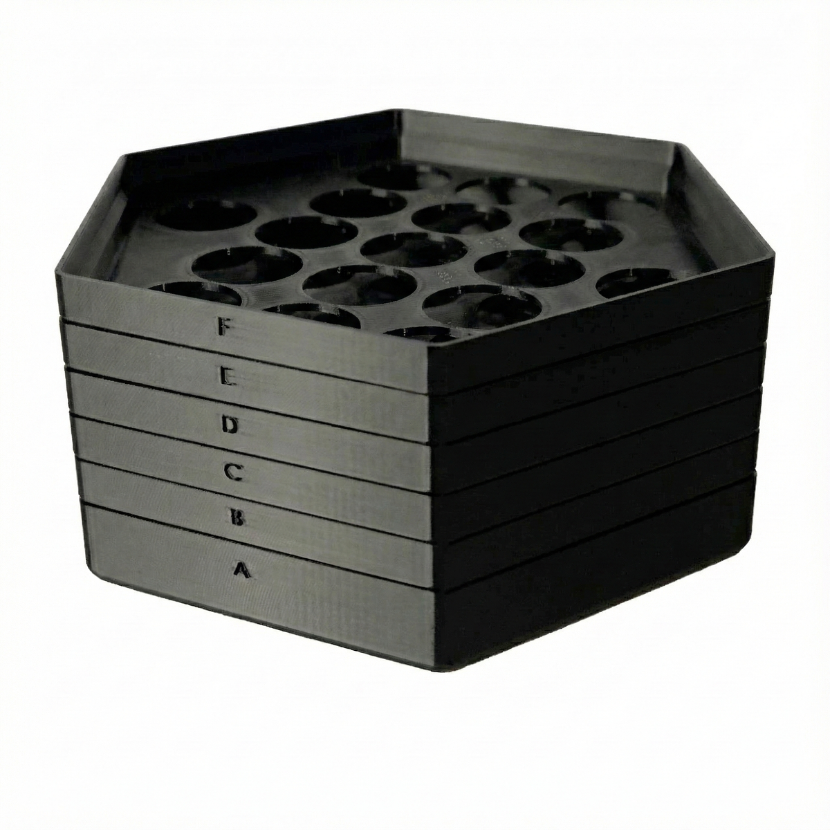 Aurelio Coin Sorter Tray — 3D Printed Mexican Peso Coin Organizer