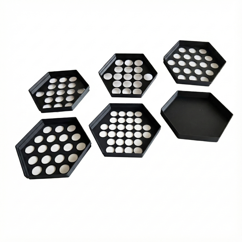 Aurelio Coin Sorter Tray — 3D Printed Mexican Peso Coin Organizer